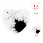 Almond Bread Apple Males Mathematics Playing Cards Single Design (Heart) Front