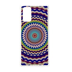 Kaleidoscope Geometric Circles Samsung Galaxy Note 20 Tpu Uv Case by Ravend