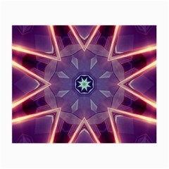 Abstract Glow Kaleidoscopic Light Small Glasses Cloth by Ravend