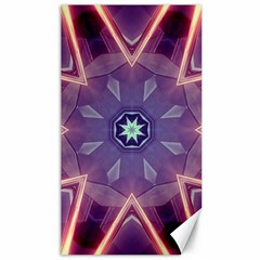 Abstract Glow Kaleidoscopic Light Canvas 40  X 72  by Ravend