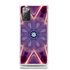 Abstract Glow Kaleidoscopic Light Samsung Galaxy Note 20 Tpu Uv Case