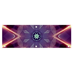 Abstract Glow Kaleidoscopic Light Banner And Sign 6  X 2  by Ravend