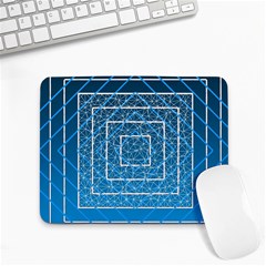 Network Social Abstract Small Mousepad by Ravend