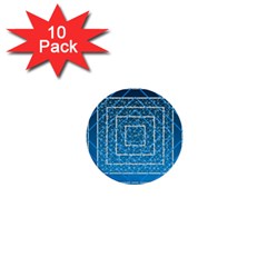 Network Social Abstract 1  Mini Buttons (10 Pack)  by Ravend