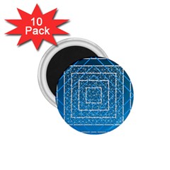 Network Social Abstract 1 75  Magnets (10 Pack)  by Ravend