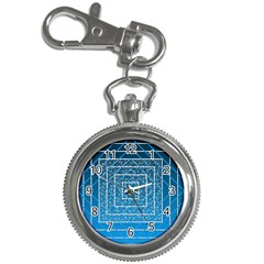 Network Social Abstract Key Chain Watches