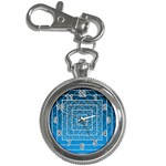 Network Social Abstract Key Chain Watches Front