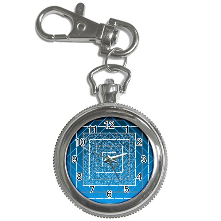 Network Social Abstract Key Chain Watches