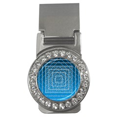 Network Social Abstract Money Clips (CZ) 