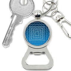 Network Social Abstract Bottle Opener Key Chain