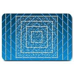 Network Social Abstract Large Doormat