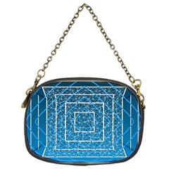 Network Social Abstract Chain Purse (One Side)