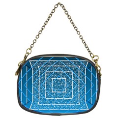 Network Social Abstract Chain Purse (Two Sides)