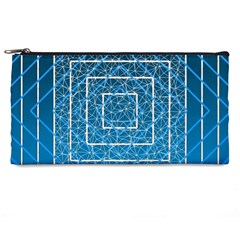 Network Social Abstract Pencil Case