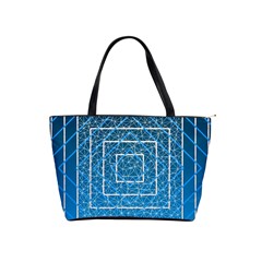 Network Social Abstract Classic Shoulder Handbag