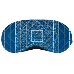 Network Social Abstract Sleeping Mask