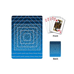 Network Social Abstract Playing Cards Single Design (Mini)