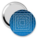 Network Social Abstract 3  Handbag Mirrors Front