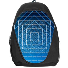 Network Social Abstract Backpack Bag