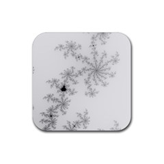 Almond Bread Apple Males Mathematics Rubber Coaster (square) by Ravend