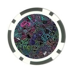 Background Pattern Texture Design Poker Chip Card Guard (10 Pack) by Ravend