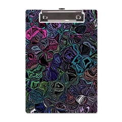 Background Pattern Texture Design A5 Acrylic Clipboard by Ravend