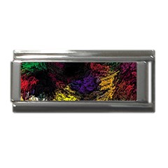 Abstract Painting Colorful Superlink Italian Charm (9mm) by Ravend