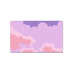 Sky Nature Sunset Clouds Space Fantasy Sunrise Sticker Rectangular (10 pack)