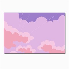 Sky Nature Sunset Clouds Space Fantasy Sunrise Postcard 4 x 6  (Pkg of 10)