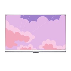 Sky Nature Sunset Clouds Space Fantasy Sunrise Business Card Holder