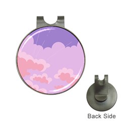 Sky Nature Sunset Clouds Space Fantasy Sunrise Hat Clips with Golf Markers