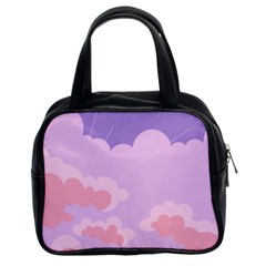 Sky Nature Sunset Clouds Space Fantasy Sunrise Classic Handbag (Two Sides)