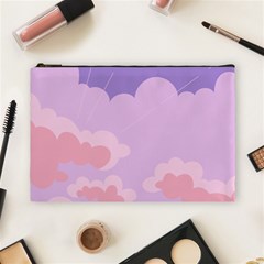 Sky Nature Sunset Clouds Space Fantasy Sunrise Cosmetic Bag (Large)