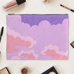 Sky Nature Sunset Clouds Space Fantasy Sunrise Cosmetic Bag (XL)