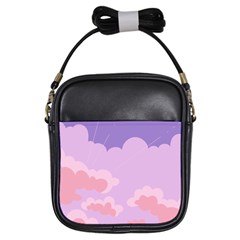 Sky Nature Sunset Clouds Space Fantasy Sunrise Girls Sling Bag