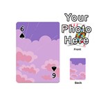 Sky Nature Sunset Clouds Space Fantasy Sunrise Playing Cards 54 Designs (Mini) Front - Spade6