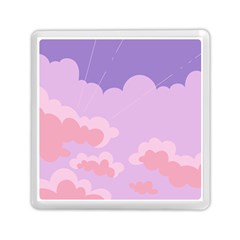 Sky Nature Sunset Clouds Space Fantasy Sunrise Memory Card Reader (Square)