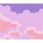 Sky Nature Sunset Clouds Space Fantasy Sunrise Deluxe Canvas 14  x 11  (Stretched) 14  x 11  x 1.5  Stretched Canvas