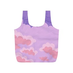 Sky Nature Sunset Clouds Space Fantasy Sunrise Full Print Recycle Bag (S)