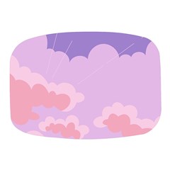 Sky Nature Sunset Clouds Space Fantasy Sunrise Mini Square Pill Box by Ravend