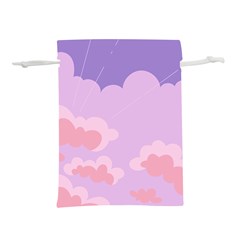 Sky Nature Sunset Clouds Space Fantasy Sunrise Lightweight Drawstring Pouch (l) by Ravend