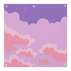 Sky Nature Sunset Clouds Space Fantasy Sunrise Banner and Sign 3  x 3 