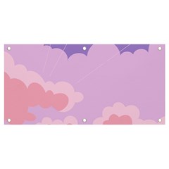 Sky Nature Sunset Clouds Space Fantasy Sunrise Banner and Sign 4  x 2 