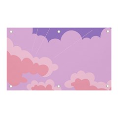 Sky Nature Sunset Clouds Space Fantasy Sunrise Banner and Sign 5  x 3 