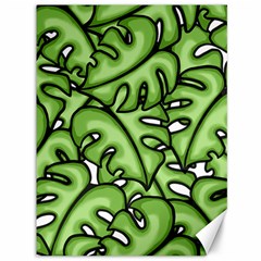 Leaves Nature Monstera Seamless Pattern Repeating Canvas 36  X 48  by Ravend