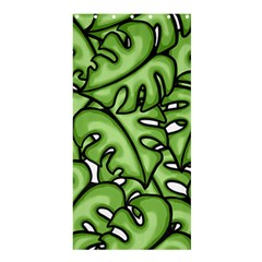 Leaves Nature Monstera Seamless Pattern Repeating Shower Curtain 36  X 72  (stall)  by Ravend