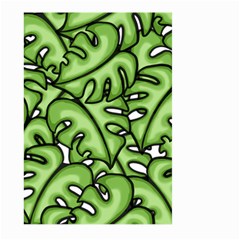 Leaves Nature Monstera Seamless Pattern Repeating Large Garden Flag (two Sides) by Ravend