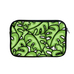 Leaves Nature Monstera Seamless Pattern Repeating Apple Macbook Pro 13  Zipper Case by Ravend