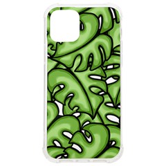 Leaves Nature Monstera Seamless Pattern Repeating Iphone 12/12 Pro Tpu Uv Print Case