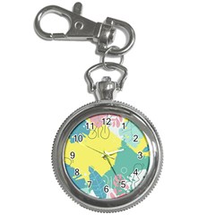 Plants Leaves Border Frame Wallpaper Background Key Chain Watches by Ravend